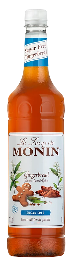 Le Sirop De MONIN Gingerbread Sugar Free