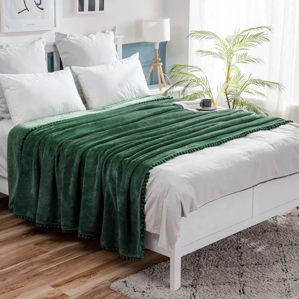 Jeté De Canapé Vert En Simili Velours Fin Et Soyeux -Monin Sirop Store JetedecanapecouvertureCelineVertenveloursfinsoyeuxLePlaidFrancais