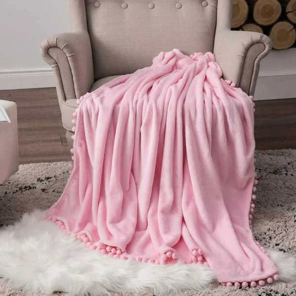 Jeté De Canapé Rose En Simili Velours Fin Et Soyeux -Monin Sirop Store JetedecanapegrossemailleCelineRoseenveloursfinsoyeuxLePlaidFrancais