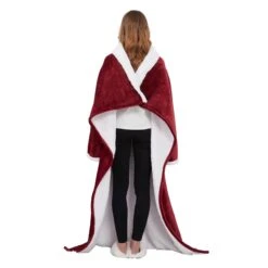 Plaid Cocooning Géant Rouge - Couverture Douillette Avec Doublure Polaire 13 Plaid Cocooning Géant Rouge - Couverture Douillette Avec Doublure Polaire -Monin Sirop Store Plaidcocooningcosyrouge