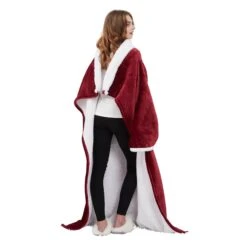 Plaid Cocooning Géant Rouge - Couverture Douillette Avec Doublure Polaire 12 Plaid Cocooning Géant Rouge - Couverture Douillette Avec Doublure Polaire -Monin Sirop Store Plaidcocooningcouverturedouilletterouge