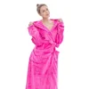Robe De Chambre Polaire Fuchsia | Peignoir De Bain Femme 1 Robe De Chambre Polaire Fuchsia | Peignoir De Bain Femme -Monin Sirop Store RobedechambrepolairefuchsiaTheOversizedHoodie