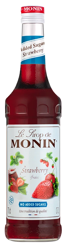 Le Sirop De MONIN Strawberry No Added Sugar