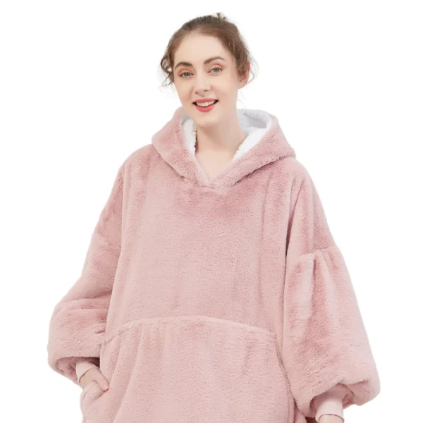 Pull Pilou Pilou Femme Rose - Sweat à Capuche Géant à Doublure Polaire 9 Pull Pilou Pilou Femme Rose - Sweat à Capuche Géant à Doublure Polaire -Monin Sirop Store piloupilourose